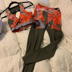 Nikki B gymshark Bra and legging set